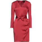 Robes Tara Jarmon rouges en viscose à manches longues courtes à manches longues Taille XS pour femme 