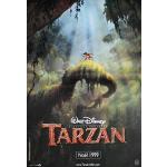 Tarzan Affiche Cinéma Originale Petit Format (60x40 cm Roulée) Walt Disney 1999