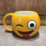 Tasses à café jaunes en céramique 