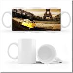Tasse à café et thé avec photo Citroen 2cv canard jaune n° H1089Z_Cup