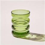 Tasses en verre vert d'eau en verre 250 ml 