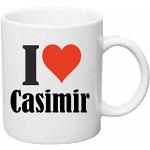 Tasse de Café Tasse à Thé … Coffee Mug I Love Casimir Hauteur 9 cm de Diamètre 8 cm Volume 330 ml Le pour leur Partenaire - Collègue - Amis