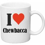 Tasse de Café Tasse à Thé … Coffee Mug I Love Chewbacca Hauteur 9 cm de Diamètre 8 cm Volume 330 ml Le pour leur Partenaire - Collègue - Amis