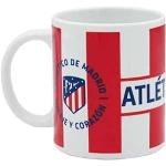 Atlético de Madrid - Tasse en Céramique dans une Boîte, Produit Officiel, Capacité 300 ml, Rouge et Blanc (CyP Brands)