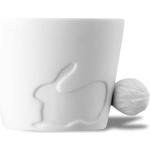 Mugs en porcelaine multicolores en porcelaine à motif lapins 270 ml 