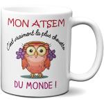 Tasse Mug Idée Cadeau - Mon Atsem c'est Vraiment la plus Chouette du Monde - École Fin d'Année Scolaire