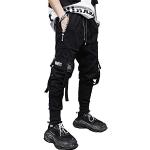 Joggings Sarouel noirs Taille XL look Hip Hop pour homme 