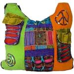 TATTOPANI Mesdames Hippie sac d'épaule de style à long multicolore