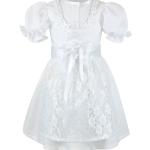 Robes en dentelle blanches à motif requins pour fille de la boutique en ligne Etsy.com 