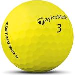 Balles de Golf TaylorMade jaunes 