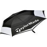 TaylorMade TM Parapluie de golf double, adulte, unisexe, Noir/blanc/gris, 163 cm