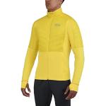 Vestes de running jaunes Taille L look fashion pour homme 