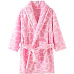 Peignoirs à capuches roses en flanelle lavable à la main Taille 2 ans look fashion pour fille de la boutique en ligne Amazon.fr 