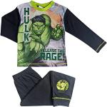 Pyjamas verts en coton Hulk lavable en machine look fashion pour garçon de la boutique en ligne Amazon.fr 