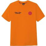 T-shirts Tealer orange en coton à manches courtes Naruto Naruto Uzumaki à manches courtes Taille L look fashion 