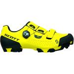 Chaussures de vélo Scott jaunes pour homme 