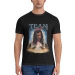 Team Jacob Twilight Cursed Fan Collage T-Shirt Tees big and Tall t Shirts for Men