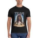 Team Jacob Twilight Cursed Fan Collage T-Shirt Tees Big and Tall t Shirts for Men L
