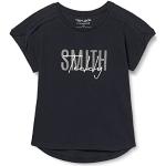 T-shirts à manches courtes Teddy Smith bleu nuit à logo Taille 8 ans look fashion pour fille de la boutique en ligne Amazon.fr 