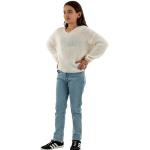 Pulls Teddy Smith blancs Taille 8 ans look fashion pour fille en promo de la boutique en ligne Amazon.fr 