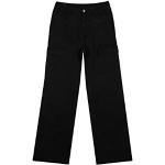 Pantalons cargo Teddy Smith noirs Taille S look fashion pour femme 