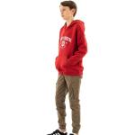 Sweats à capuche Teddy Smith rouges Taille 10 ans look fashion pour garçon en promo de la boutique en ligne Amazon.fr 