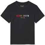 Teddy Smith T- Felza MC Jr T-Shirt, Dark Navy, 12 Ans Fille
