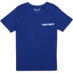 T-shirts Teddy Smith bleus enfant Taille 16 ans en promo 