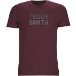T-shirts Teddy Smith Ticlass rouge bordeaux Taille XXL pour homme en promo 