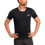 Maillots de running adidas Adizero noirs Taille M pour homme 