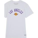 T-shirts à imprimés Mitchell and Ness blancs Lakers Taille M pour homme en promo 