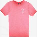 T-shirts col rond Le Temps des Cerises rouge cerise éco-responsable à col rond pour homme 