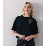 T-shirts unis Converse noirs Taille XS pour femme en promo 