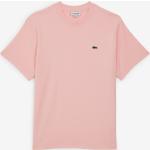 T-shirts Lacoste Classic roses Taille XS classiques pour homme 