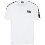 T-shirts EA7 blancs à manches courtes à manches courtes Taille XS look fashion pour homme 