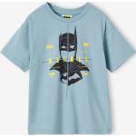 T-shirts à imprimés bleu marine en coton Batman Taille 8 ans pour garçon de la boutique en ligne Vertbaudet.fr 