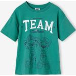 T-shirts vert menthe en coton à motif chiens La Pat Patrouille Chase Taille 4 ans pour garçon de la boutique en ligne Vertbaudet.fr 