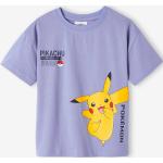 T-shirts à imprimés bleues azur en coton Pokemon Pikachu Taille 3 ans pour garçon en promo de la boutique en ligne Vertbaudet.fr 