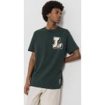 T-shirts Mitchell and Ness verts en coton Lakers Taille XS pour homme en promo 
