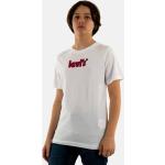 T-shirts à manches courtes Levi's blancs Taille 12 ans pour fille en promo de la boutique en ligne Vertbaudet.fr 