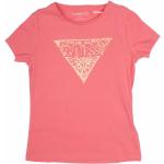 T-shirts de printemps Guess roses à logo à manches courtes à manches courtes look fashion pour femme 
