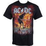 T-shirts à imprimés bleus en coton AC/DC Taille S look fashion pour homme 