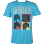 T-shirts à imprimés Amplified bleus en coton Beatles Taille XS look fashion pour homme 