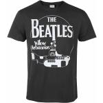 T-shirts Amplified gris foncé en coton Beatles Taille S look fashion pour homme 