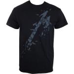 T-shirts noirs en coton Metallica Taille XXL look fashion pour homme 