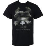 T-shirts à imprimés noirs en coton Metallica Taille L look fashion pour homme 