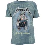 T-shirts à imprimés noirs en coton Metallica Taille S look fashion pour homme 