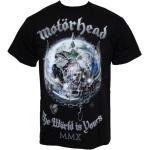 tee-shirt métal motörhead - the world is your - rock off - mheadtee14mb M