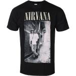 T-shirts à imprimés noirs en coton Nirvana Taille XL look fashion pour homme 