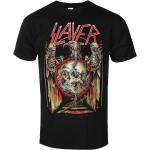 T-shirts à imprimés noirs en coton à motif serpents Slayer Taille S look Rock pour homme 